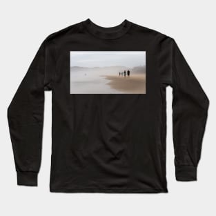 Figures in the Beach Fog Long Sleeve T-Shirt